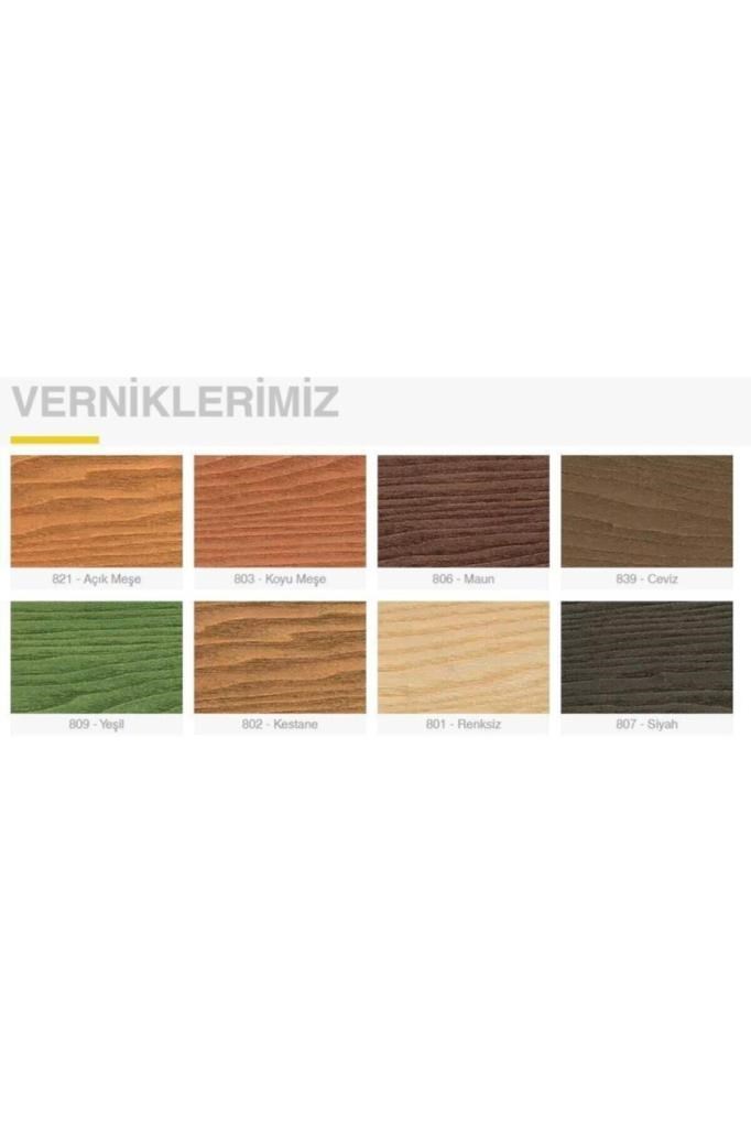 Cila & Vernik GenGen Genteks Ahşap Vernik 2.2L Siyah