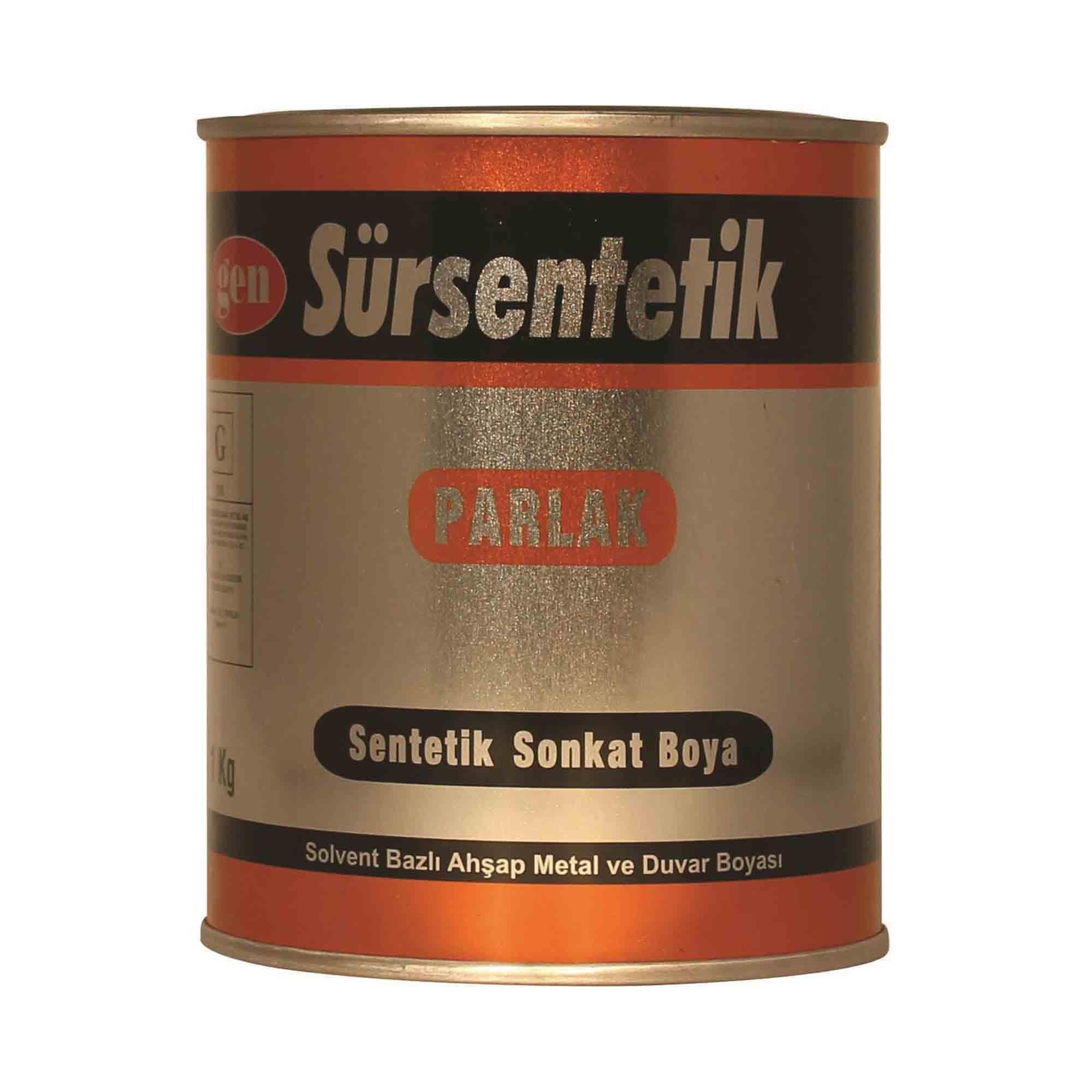  İç Cephe Duvar & Tavan BoyalarıGenGen Sür Sentetik 1 kg Koyu gri