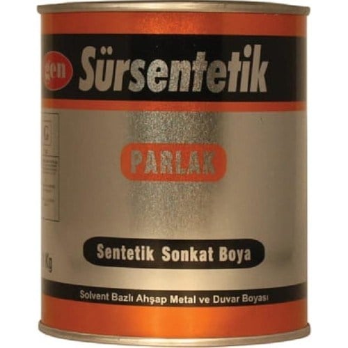  İç Cephe Duvar & Tavan BoyalarıGenGen Sür Sentetik 1 kg Portakal