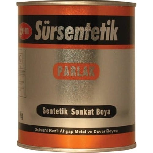  İç Cephe Duvar & Tavan BoyalarıGenGen Sür Sentetik 1 kg Sütlü Kahve