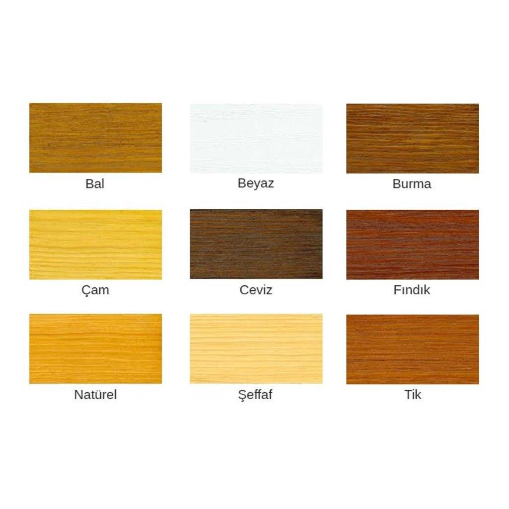 Cila & Vernik HEMELHemel Prime Su Bazlı Renkli Ahşap Vernik Bal 2,5 Lt