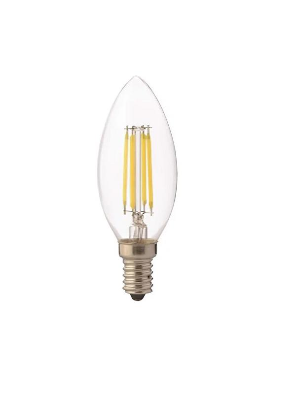 Aydınlatma ÜrünleriHorozHoroz Filament Candle 6W LED Ampul E14 Duylu 6400K