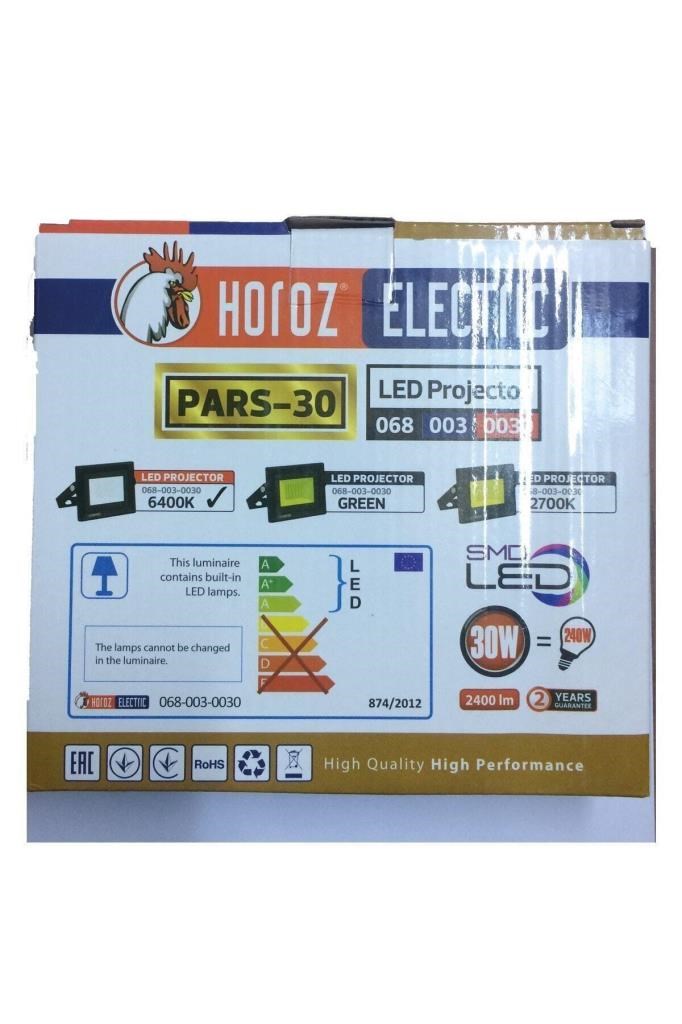 Aydınlatma ÜrünleriHorozHoroz Smd Led Projectör 30W 6400K Pars-30