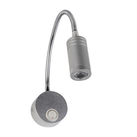 Aydınlatma ÜrünleriHorozHoroz Turna 3W Gümüş Power Led Resim Armatür Doğal Beyaz Işık