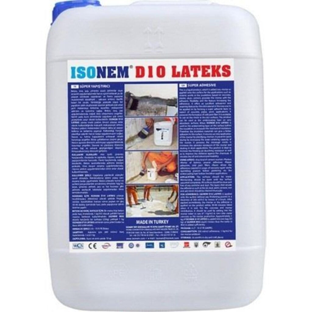 Yalıtım BoyalarıIsonemIsonem D10 Lateks Süper Yapıştırıcı 5 kg
