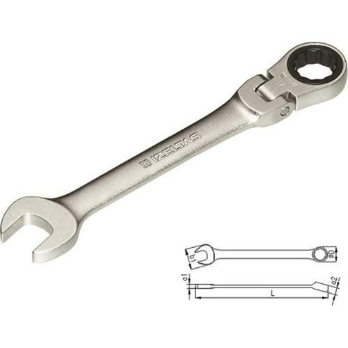 İş AnahtarlarıİZELTAŞİzeltaş 16 mm Mafsallı Cırcır Kombine Anahtar 345020016