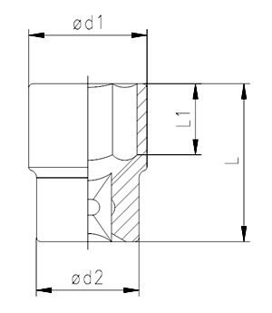 İş AnahtarlarıİZELTAŞİzeltaş 5 mm Lokma Anahtar Altı Köşe 1/4