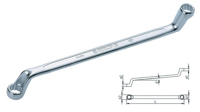 İş AnahtarlarıİZELTAŞİzeltaş İki Ağız Anahtar Yıldız 34x36 mm 0430 03 3436
