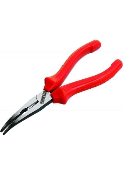 Yan keski & Pense & KargaburunİZELTAŞİzeltaş Uzun Kargaburun Eğri Uçlu Kraft Seri 160 mm