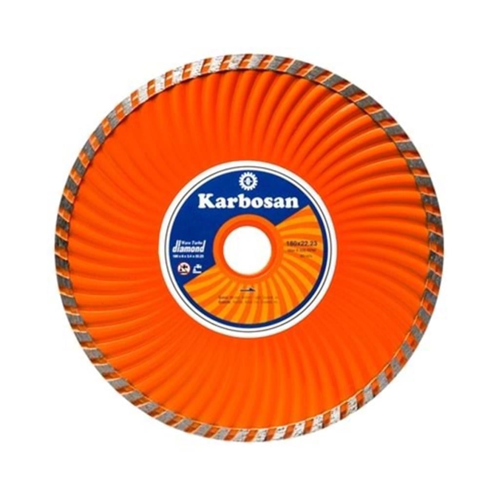 İş AnahtarlarıKARBOSANKarbosan Turbo Kanallı Elmas Kesici 180x2.4x22.23