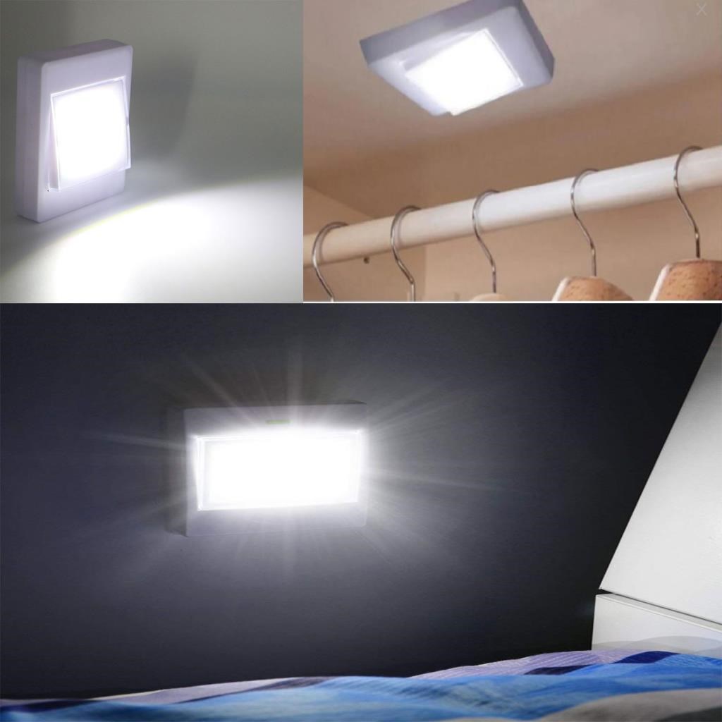 Aydınlatma ÜrünleriKLAUSKlaus Yapışkanlı Gece Lambası Açılıp Kapanan Tasarruflu Led Lamba 6400K 1 W