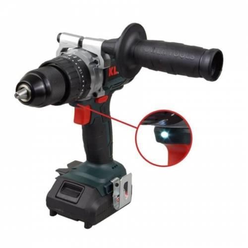 Vidalama ÇeşitleriKLPROKlpro Kldm1820B 18V 2.0Ah Şarjlı Darbeli Vidalama Matkap Kömürsüz