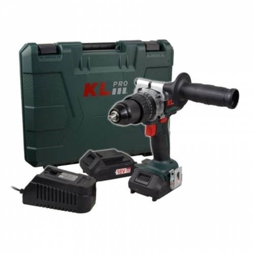 Vidalama ÇeşitleriKLPROKlpro Kldm1820B 18V 2.0Ah Şarjlı Darbeli Vidalama Matkap Kömürsüz