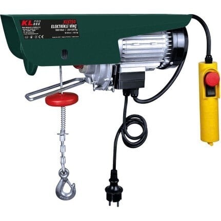 Vinç & CalaskaKLPROKlpro Klv250 1000watt 250/500kg Elektrikli Vinç