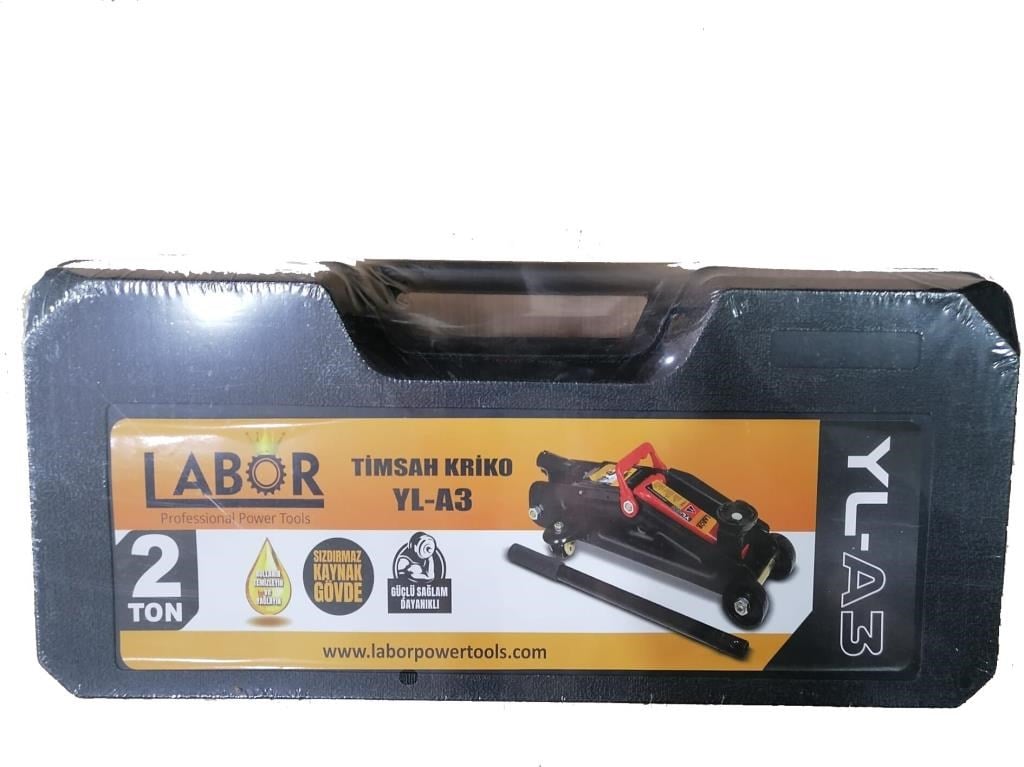 Otomobil AksesuarlarıLaborLabor YL-A3 Plastik Çantalı Arabalı Kriko 2 Ton