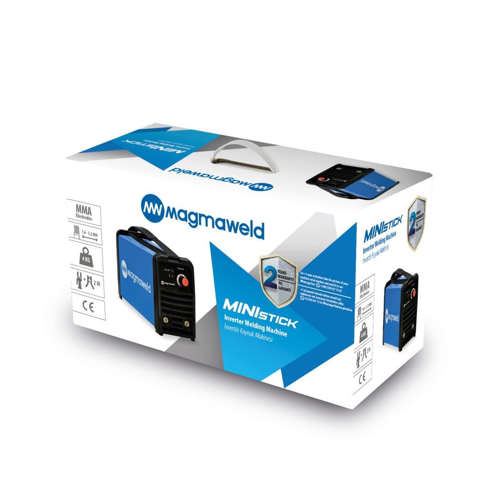 Kaynak MakinesiMagmaweldMagmaweld Mınıstıck 140 Amper Kaynak Makinesi