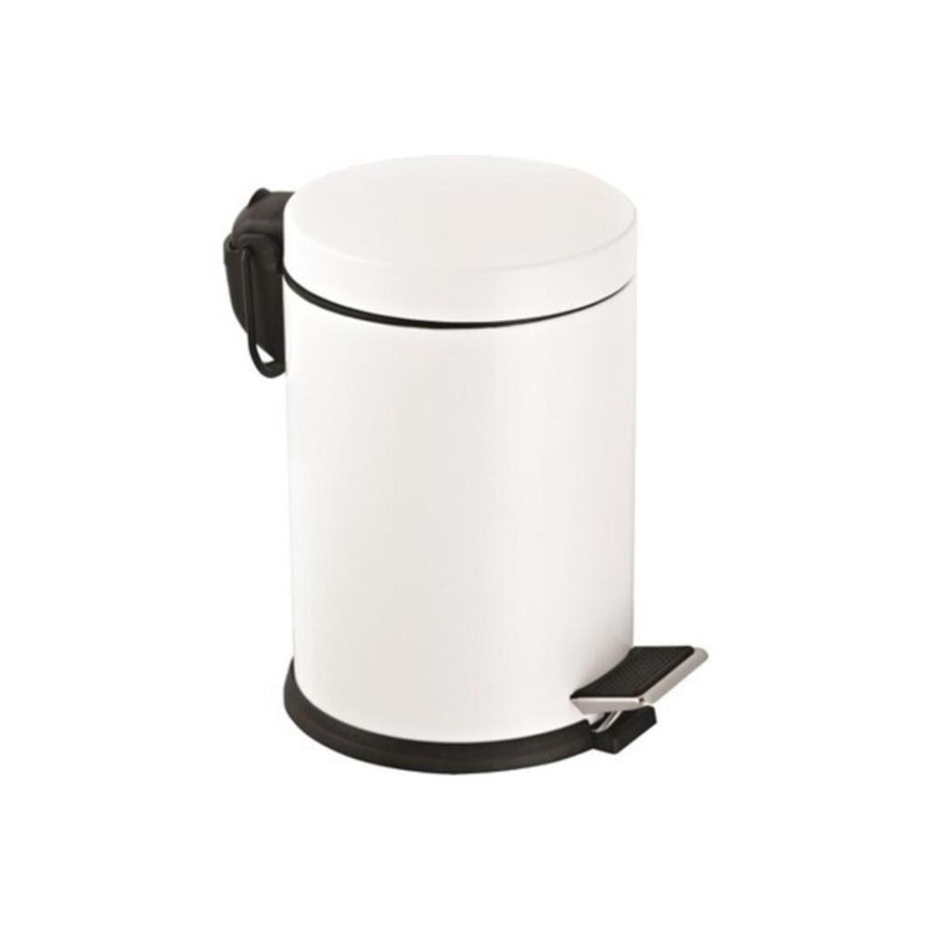 Banyo AksesuarMaxiflowMaxiflow Pedallı Çöp Kovası Beyaz 3 Lt 18199