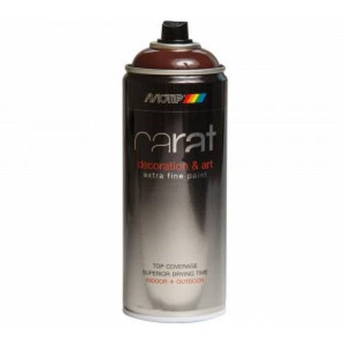 Sprey BoyaMotipMotip Carat Sprey 8017 Boya 400ml Parlak Kahverengi