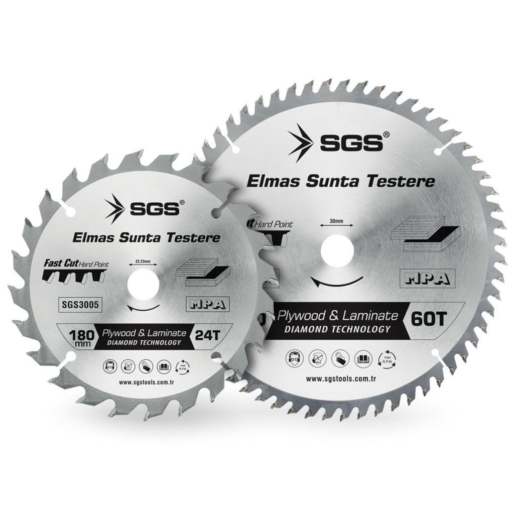 Balta & TestereÖztürkÖztürk Sgs Elmas Sunta Testere 180mm 24T 30mm Sgs3013