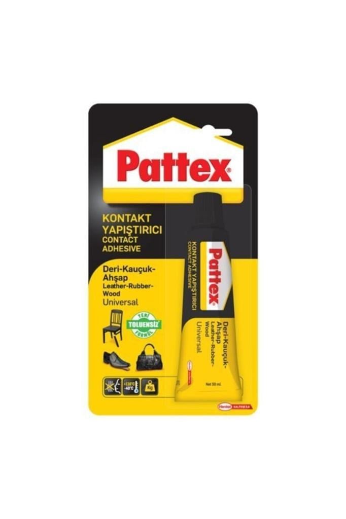 Fırça, Rulo & AksesuarPattexPattex Contack Liquid Deri Kauçuk Ahşap Yapıştırıcı 50 ml