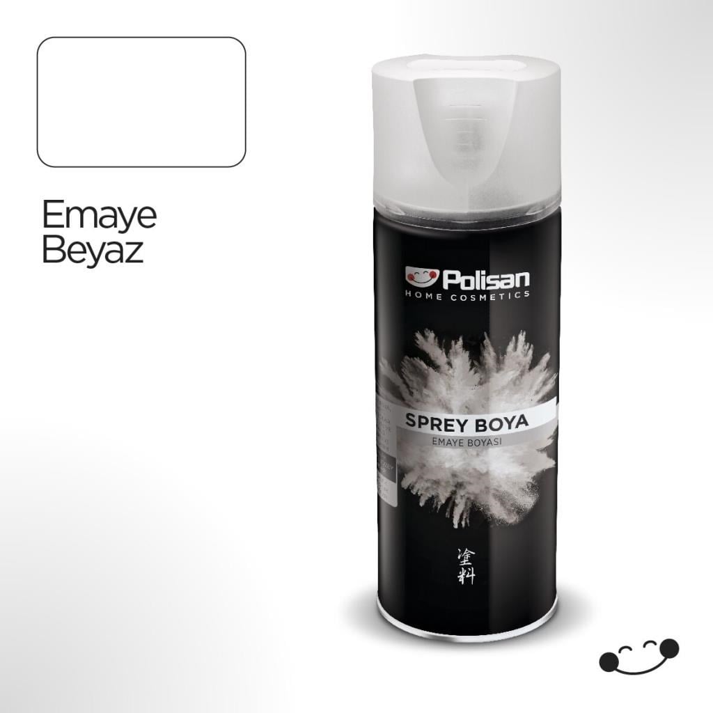 Sprey BoyaPOLİSANPolisan Özel Amaçlı Emaye Beyaz Sprey Boya 400 ml