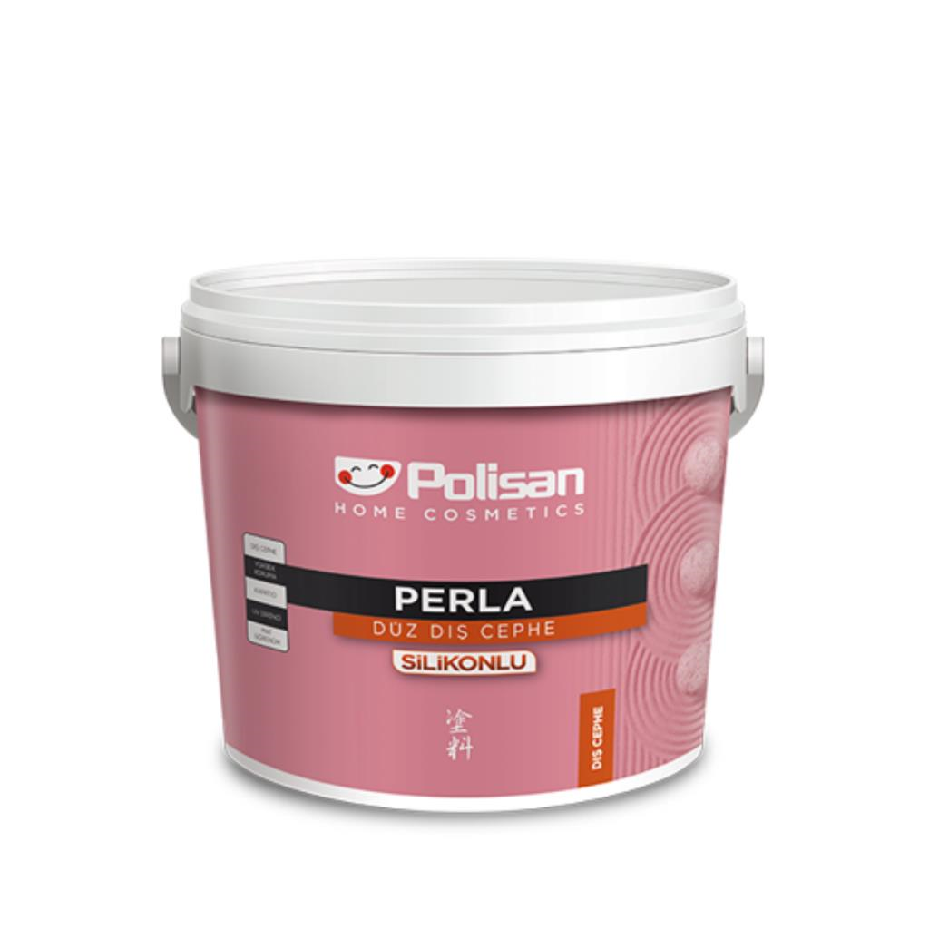 Dış Cephe BoyalarıPOLİSANPolisan Perla Silikonlu Beyaz Dış Cephe Boyası 15 LT