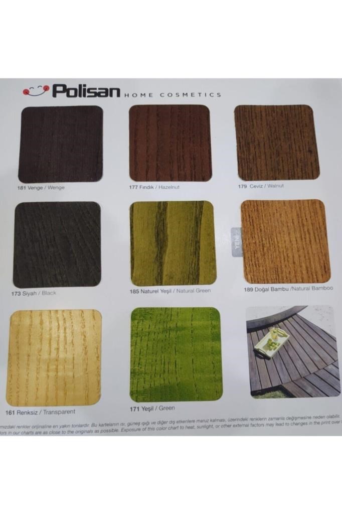 Cila & Vernik POLİSANPolisan Politex Lüx Vernikli Parlak Meşe 0.75 Lt