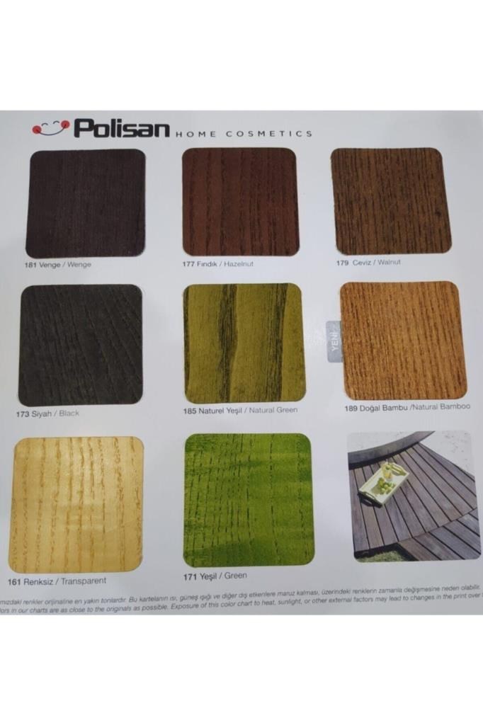 Cila & Vernik POLİSANPolisan Politex Lüx Vernikli Parlak Meşe 0.75 Lt