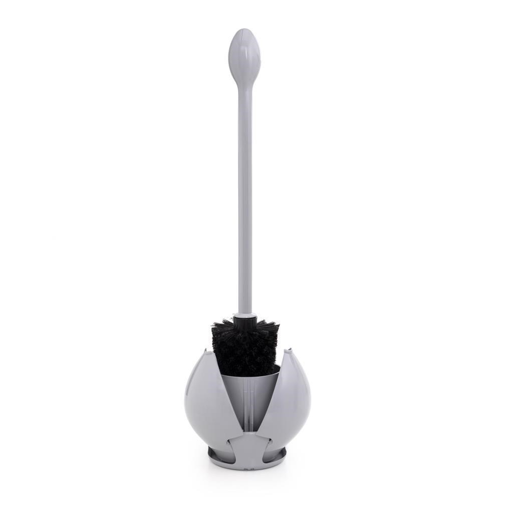Banyo AksesuarPRİMANOVAPrimanova M-E61-07 Lotus Tuvalet Fırçası gri