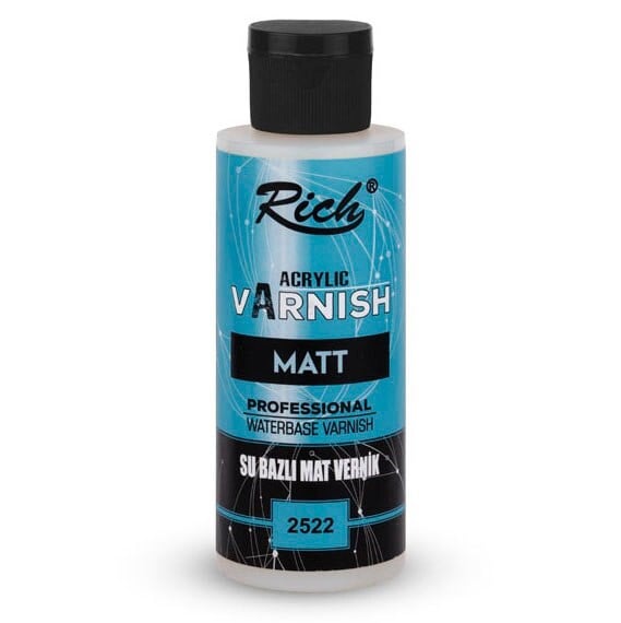 Cila & Vernik RICHRıch Bazlı Mat Vernik 120 Cc