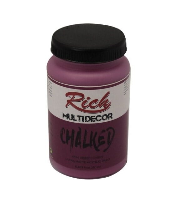 Ahşap ve Metal BoyalarıRICHRıch Multi Decor Chalked 250 Cc Vişne