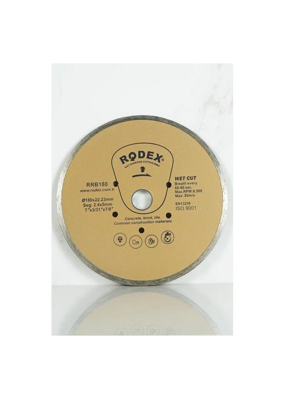 Zımpara & Uç ÇeşitleriRODEXRodex RRB180 Sürekli Tip Elmas Kesme Diski 180 mm