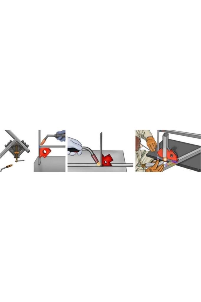 Zımpara & Uç ÇeşitleriRox WoodRox Wood Açılı Kaynak Tutucu Mıknatıs