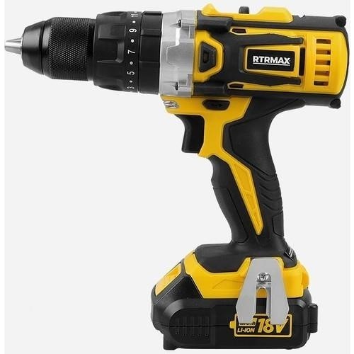 Matkap ÇeşitleriRtrmaxRtrmax Rtx1816B Akülü Darbeli Matkap Vidalama 18V 35Nm (Aküsüz)