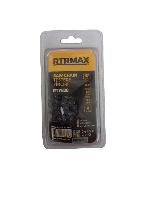 Ağaç Kesme AksesuarlarıRtrmaxRtrmax Rty838 Motorlu Testere Zinciri .325'' 1.3 Mm 38 Diş 50 cm