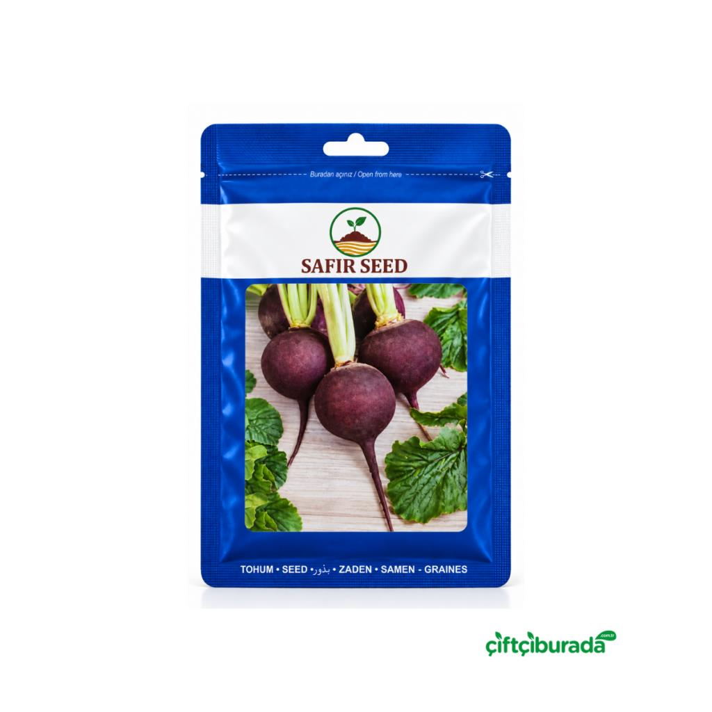 Sebze TohumlarıSafir SeedSafir Seed Kara Gülle Turp Tohumu 25 g