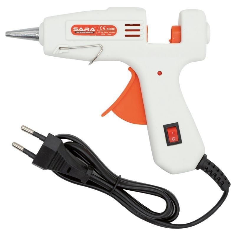 Slikon & TabancalarıSaraSara Mum Slikon Tabancası 20 W