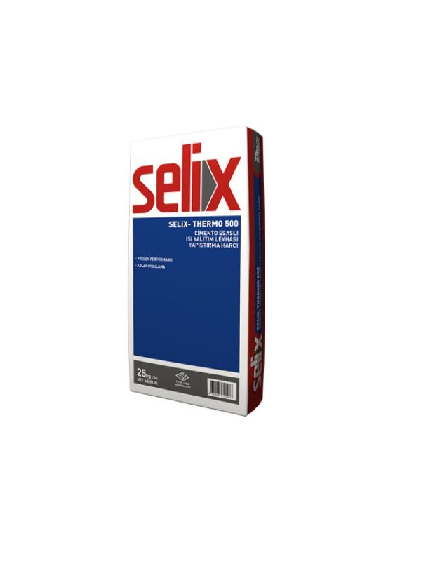 İnşaat MalzemeleriSelixSelix Thermo 500 Isı Yalıtım Levha Yapıştırma Harcı 25 Kg
