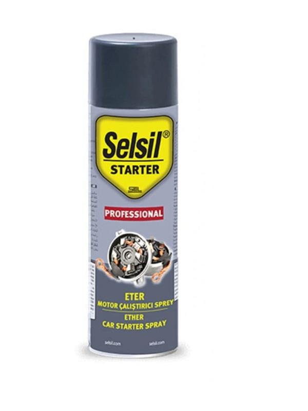 Otomobil AksesuarlarıSelsilSelsil Motor Çalıştırıcı Eter Sprey 200 ml