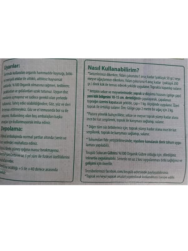 Katı GübrelerTos-GübSolucan Gübresi 20 Kg