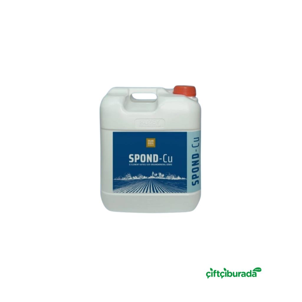 Sıvı GübrelerSpondSpond-Cu İz Element Katkılı Sıvı Organomineral Gübre 20 L