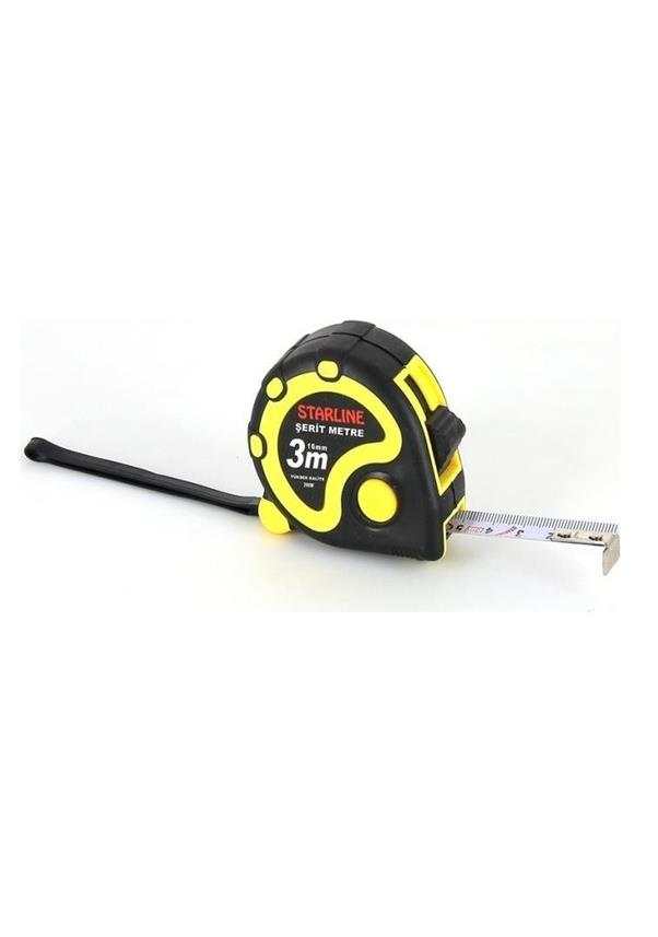 Ölçü Aletleri & TerazilerSTARLİNEStarline 390W 16 mm x 3 m Şerit Metre