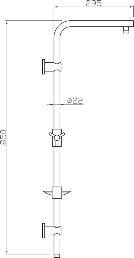 Duş Başlığı & SetleriTEMATema Hill Slim Duş Seti 53135