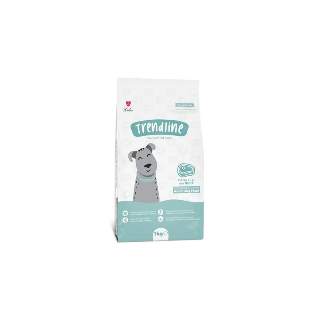 Köpek MamasıTrendlineTrendline Biftekli Yetişkin Köpek Maması 1 Kg