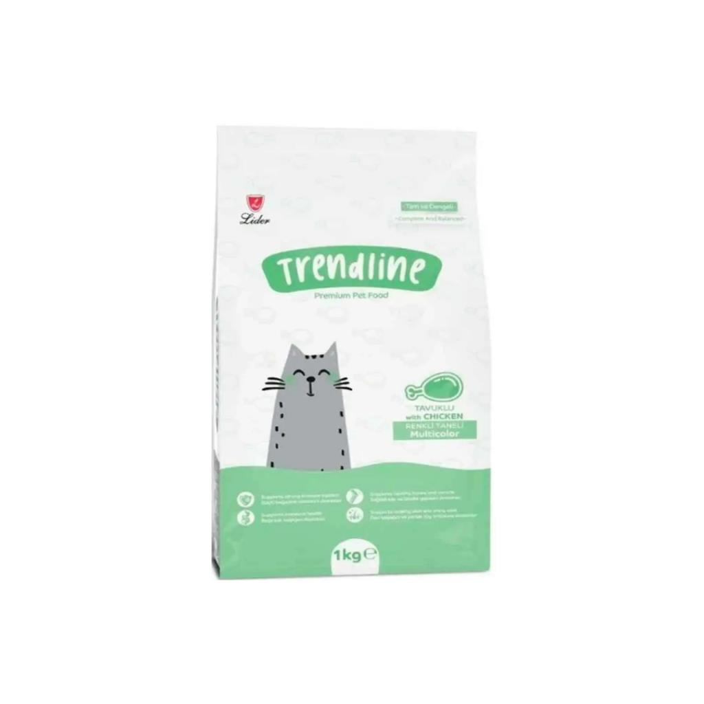 Kedi MamasıTrendlineTrendline Gourmet Tavuklu Yetişkin Kedi Maması 1 kg