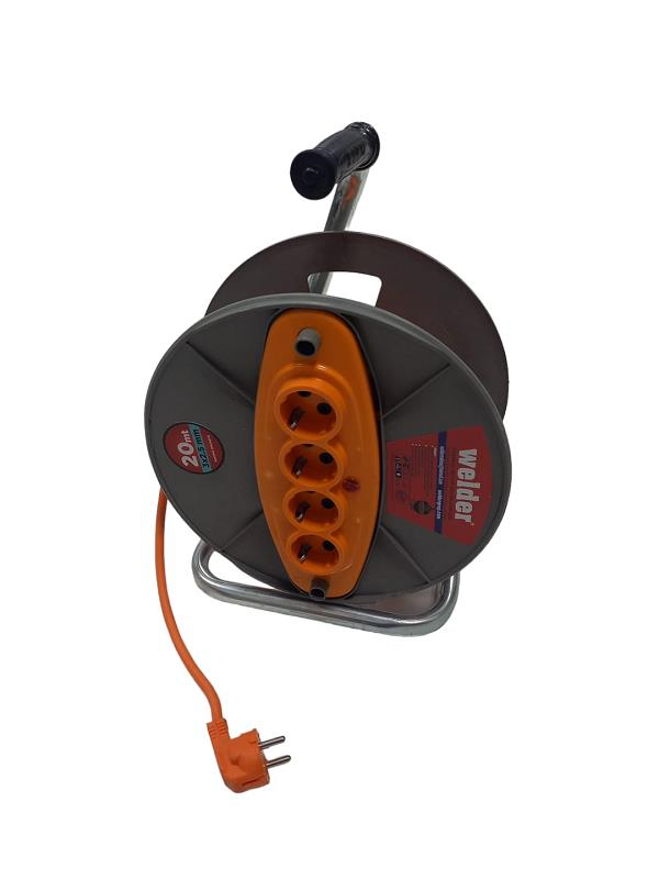 Tesisat MalzemeleriWelderWelder Makaralı Seyyar Kablo 3x2.5 20 mt