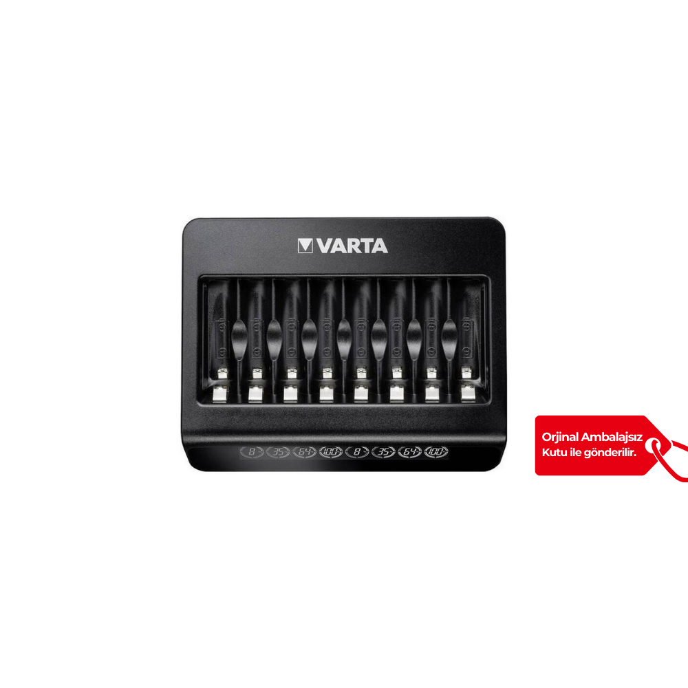 Varta 57681 LCD 8li Slot AA - AAA Pil Şarj Cihazı - K