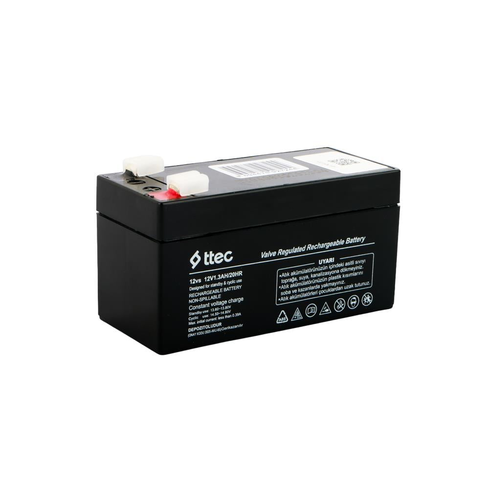 Ttec 12V 1.3 Ah Bakımsız Kuru Akü
