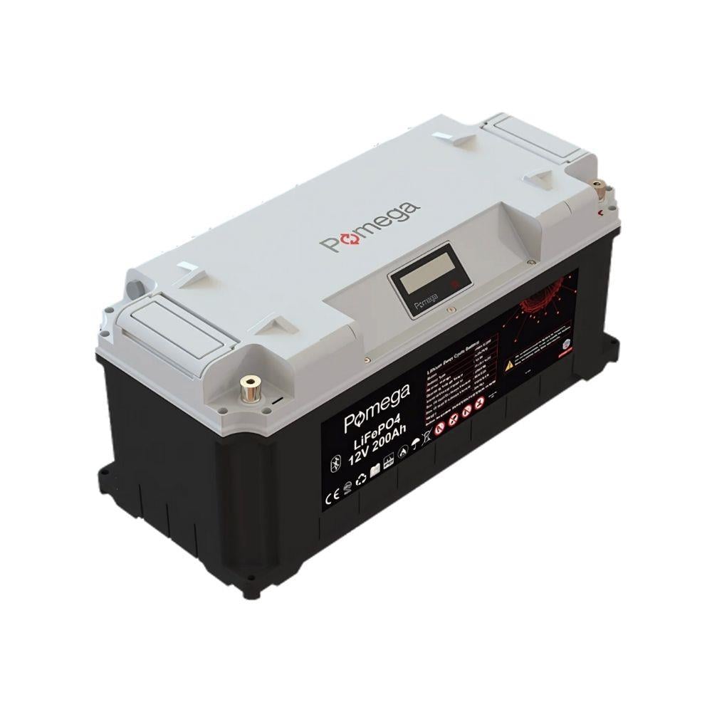 Pomega PBK-12200 - 12V 200 Ah LiFePo4 Akü