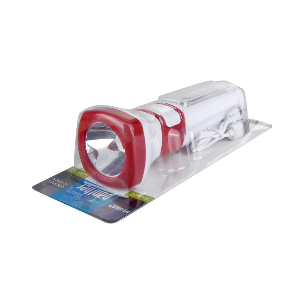 Panther PT-8867 Ledli Şarjlı El Feneri